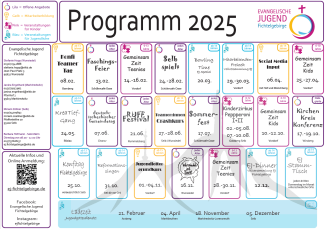 Jahresprogramm der EJ Fichtelgebirge
