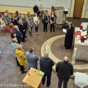 Der neue Kirchenvorstand wird eingeführt